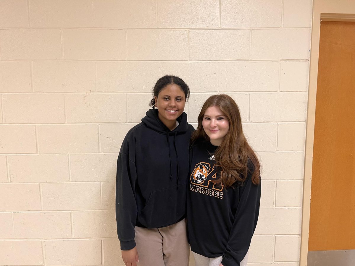 Captains Isabella Lane and Molly Nager